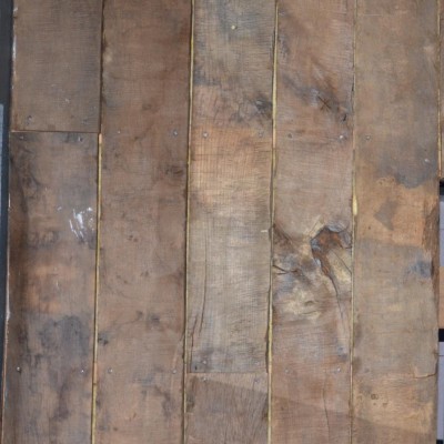 Bardage croute de vieux bois - Antique wood beam facing boards POA