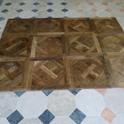 Small Versailles panels in antique oak POA