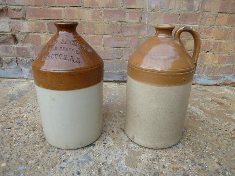 For Sale Antique Doulton Glazed Jugs- SalvoWEB UK
