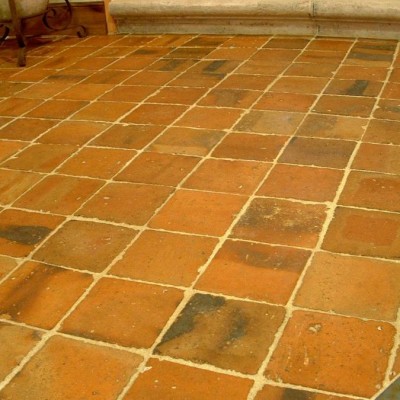 Carreaux anciens terre cuite14x14cm - Antique terracotta tiles POA