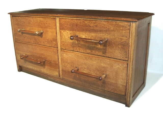 For Sale Large Drapers Haberdashery Oak Chest Drawers 1920 S 30 S