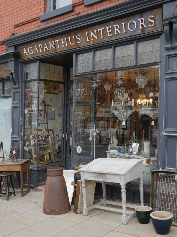 Salvo Directory - Agapanthus Interiors Cheshire UK Antique Lighting