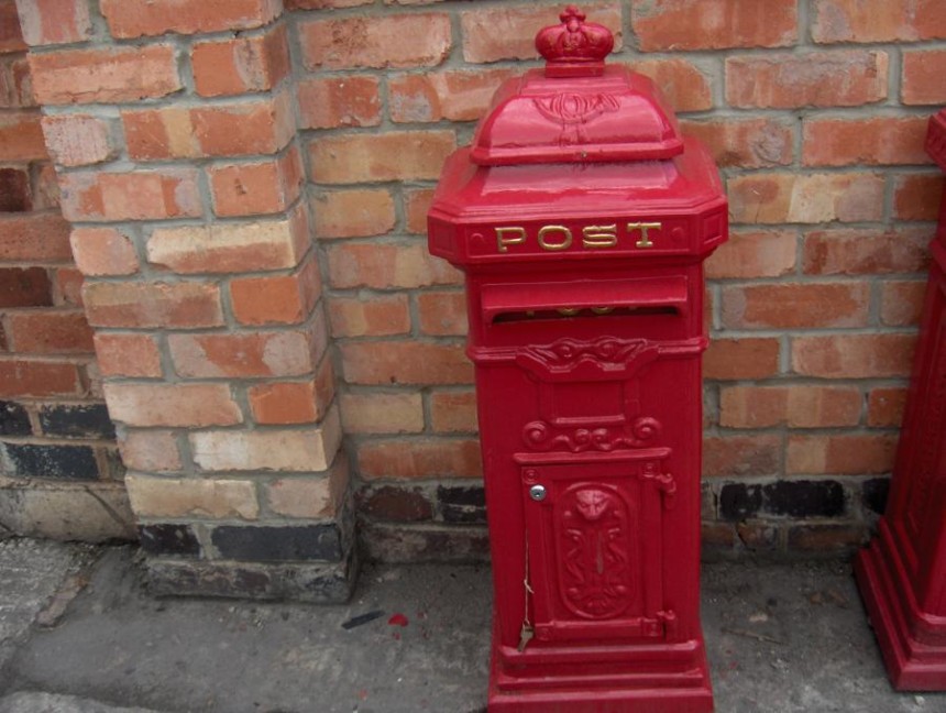 New & Repro New: Repro Letter Box / Post Box for Hire or Sale in Red or ...