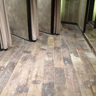 Reclaimed oak wagon boards POA