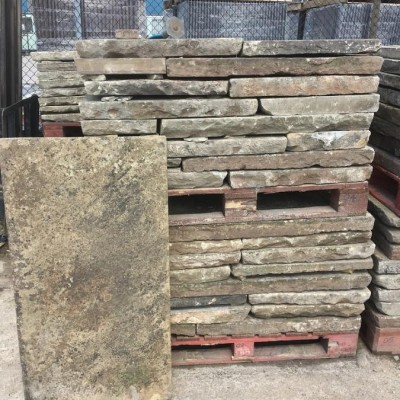 Beautiful Reclaimed York Stone Flags @ £120 per sq yd plus vat