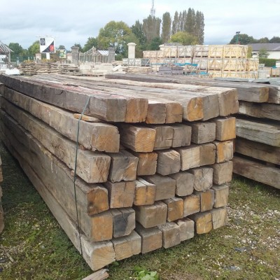 Antique reclaimed oak beams and joists