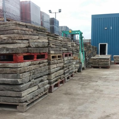 Smooth, Reclaimed York Stone Flags Bought & Sold