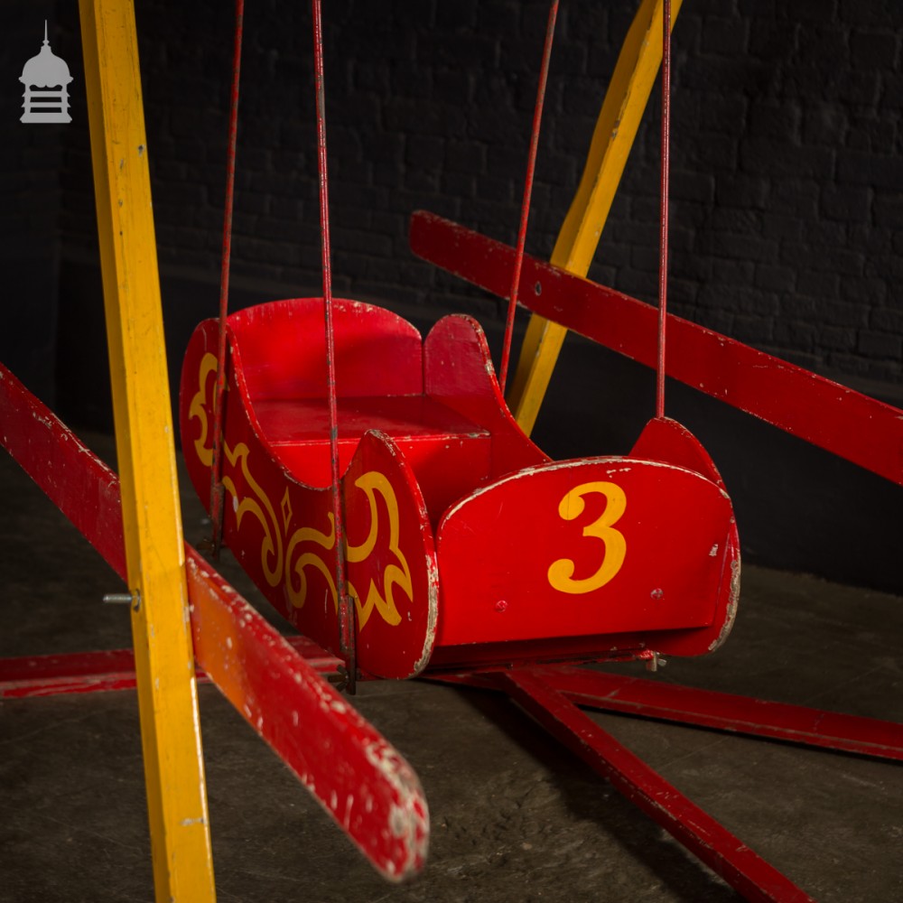 For Sale Vintage 20th C Timber Framed Swing Boats Fairground Ride