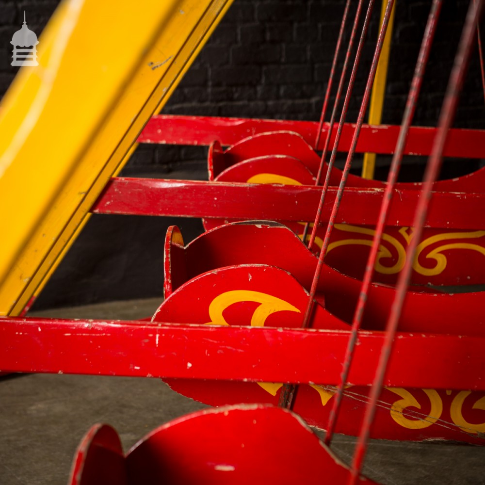 For Sale Vintage 20th C Timber Framed Swing Boats Fairground Ride
