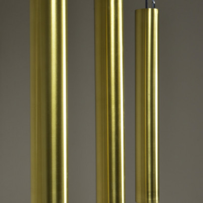 Brass Tube Pendant Lights x22