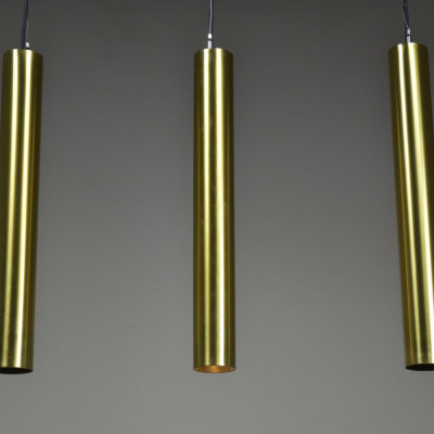Brass Tube Pendant Lights x22