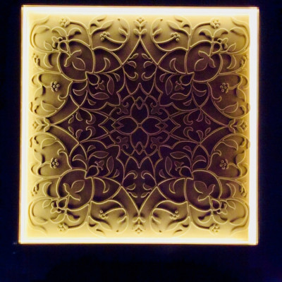 Large Art Nouveau Style Ceiling Tiles