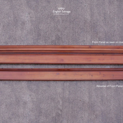 Monumental Wooden Entablature & Columns