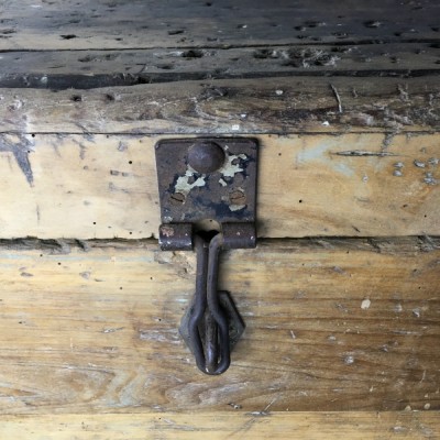 19th Century Workman’s Toolbox Blanket Box