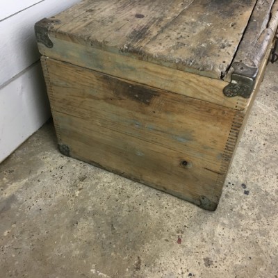 19th Century Workman’s Toolbox Blanket Box