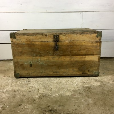 19th Century Workman’s Toolbox Blanket Box
