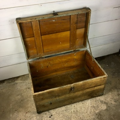 19th Century Workman’s Toolbox Blanket Box