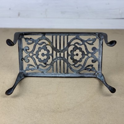 Georgian Decorative Brass Trivet with Cabriole Legs