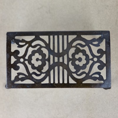 Georgian Decorative Brass Trivet with Cabriole Legs
