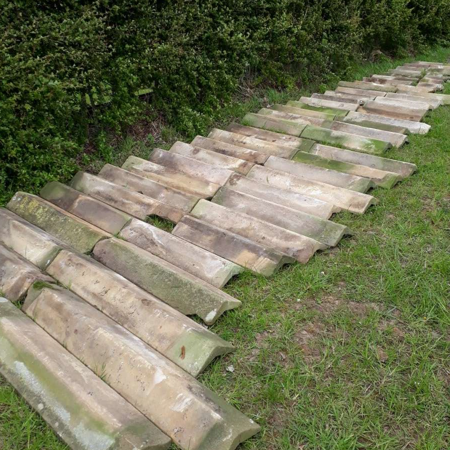Antique & Reclaimed listings Reclaimed Ancaster stone wall coping/ridge