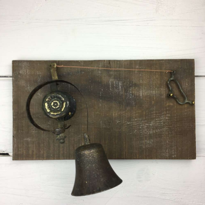 Victorian Servants Bell Door Bell No.5 with Tudor Rose Detail