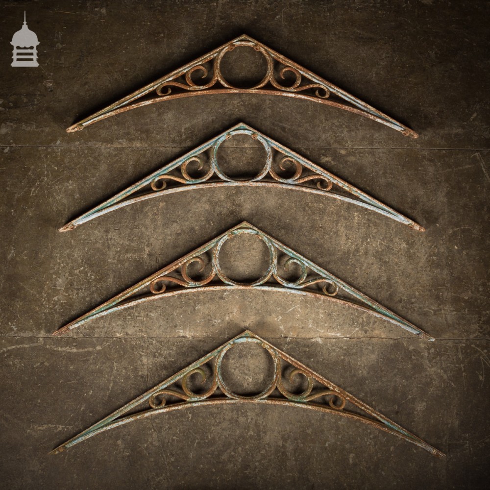 Antique & Reclaimed listings Set of 4 19th C Cast Iron Greenhouse