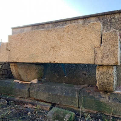 Large 16th Century Renaissance Stone Kitchen Fireplace Canopy