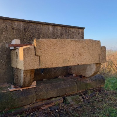 Large 16th Century Renaissance Stone Kitchen Fireplace Canopy