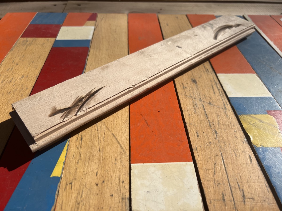 Recraft Upcycled Colourful beech gym flooring 40 x cm