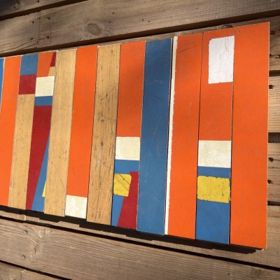 Now £50/m2: CGB406 — Colourful Beech GYM Parquet Flooring (40 × 6 cm)