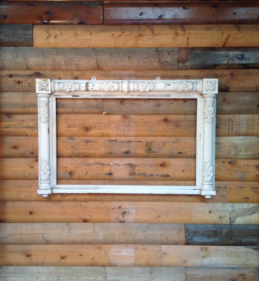 Reclaimed Ornate Mirror Frame