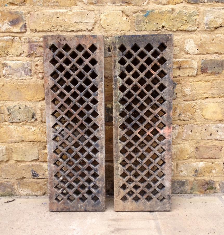 Reclaimed Cast Iron Drain Covers
