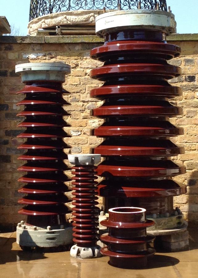 An Extensive Range Of Reclaimed English Electrical Insulators