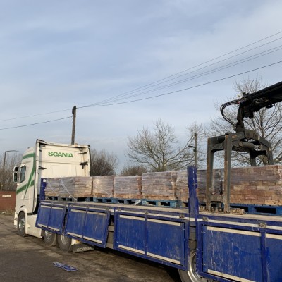 73mm & 75mm Imperial Orange Reclaimed Bricks  – Batch of 55,000 Bricks