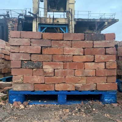 73mm & 75mm Imperial Orange Reclaimed Bricks  – Batch of 55,000 Bricks
