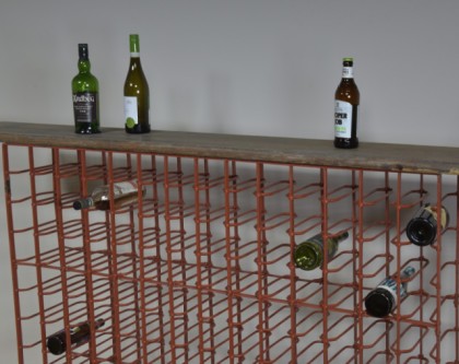 Antique & Reclaimed Antique Wine Rack - Burrows Patent- SalvoWEB UK