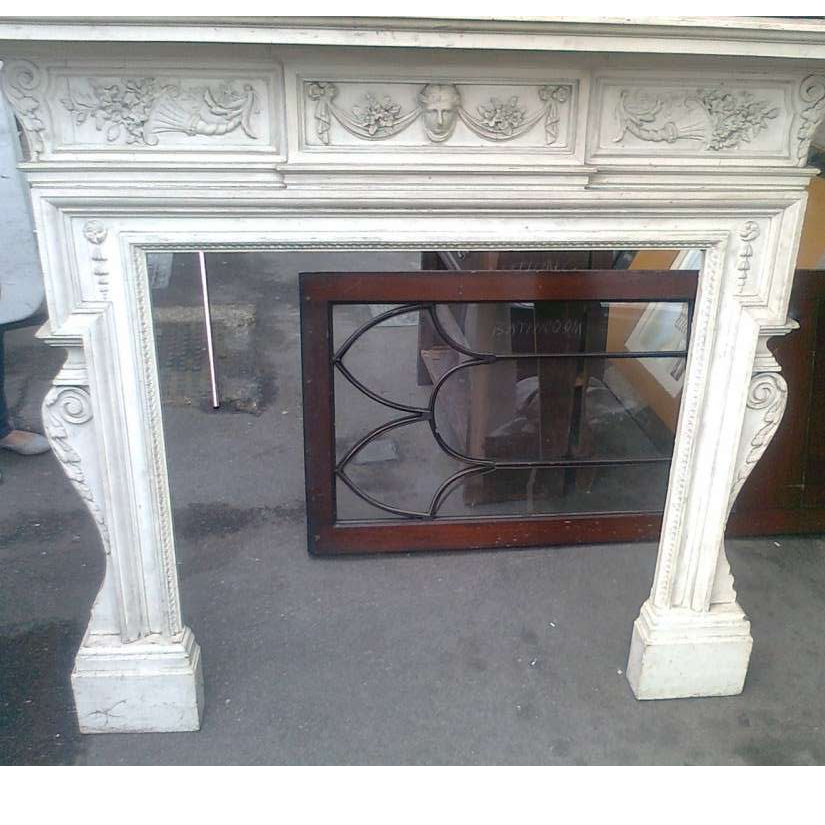 Antique & Reclaimed listings Victorian mantelpiece with decorative