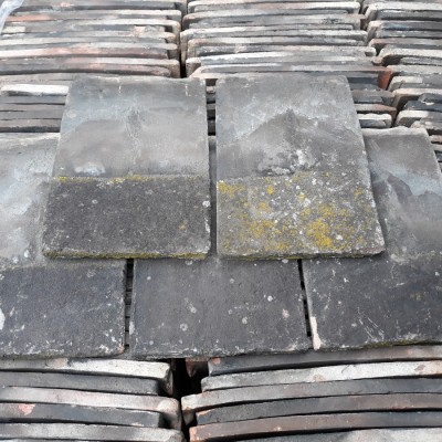 Reclaimed Roof Tiles Sold In Lots Of 100 Blue
