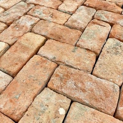 Victorian Reclaimed Handmade Paving Bricks - Ideal For Patio and Path Paving