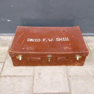 Vintage Leather Suitcase