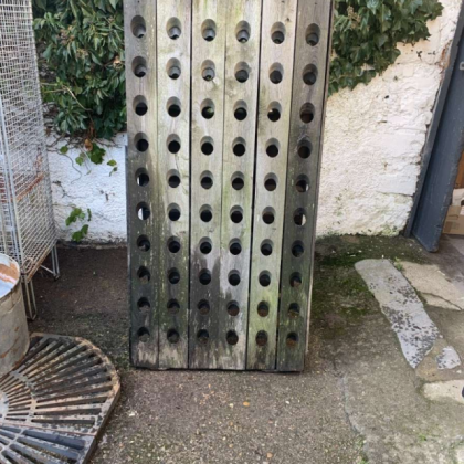 Antique & Reclaimed Large antique Riddling board- SalvoWEB UK