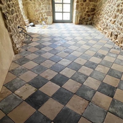 Reclaimed Limestone Flooring 17th Century
