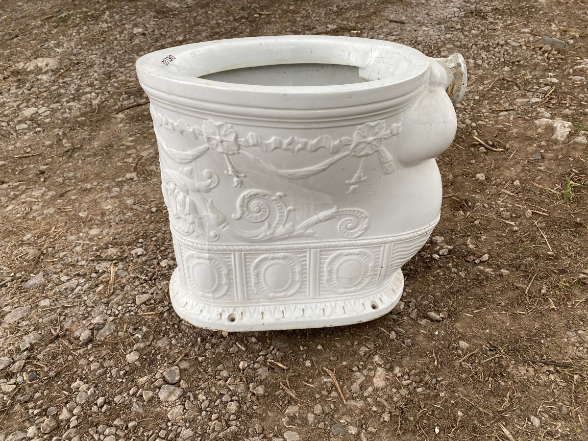 Antique & Reclaimed listings Antique deluge embossed toilet SalvoWEB UK
