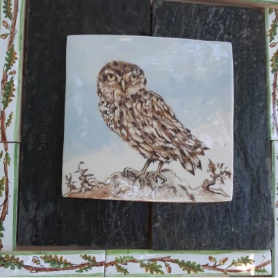 New: Ceramic Tile Animal portraits