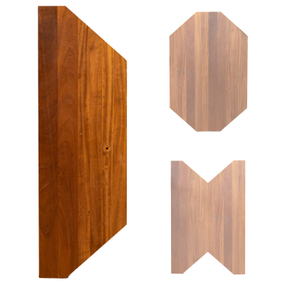 Reclaimed Teak/Iroko Teacher's Desk , Worktop (200 x 65cm)