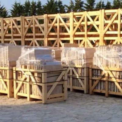 Stock 150 m2 , Antique French Stone Flooring 17th - 18th Century