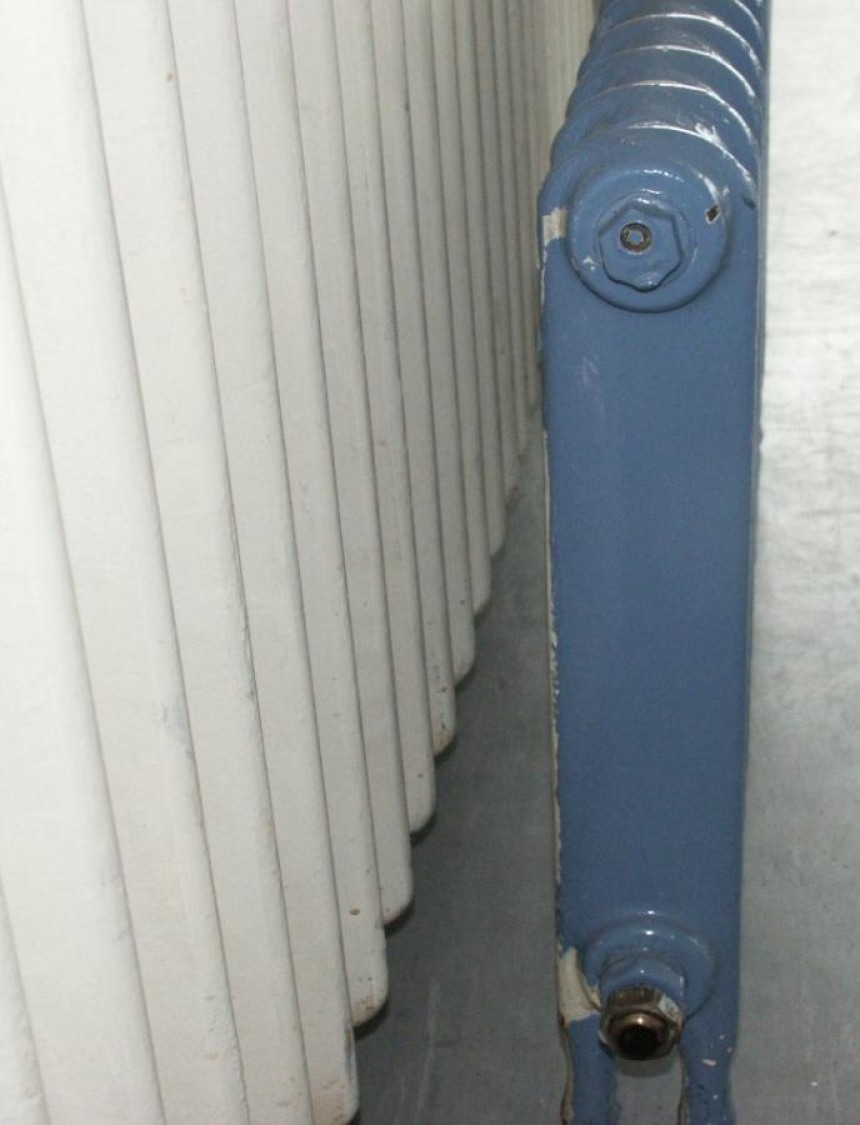 Antique & Reclaimed 18 inch high antique cast iron radiators x 3 inch ...