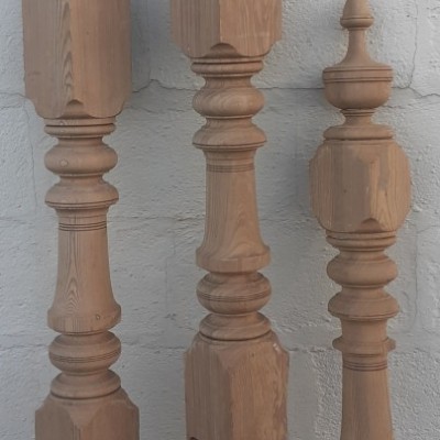 Victorian newel posts