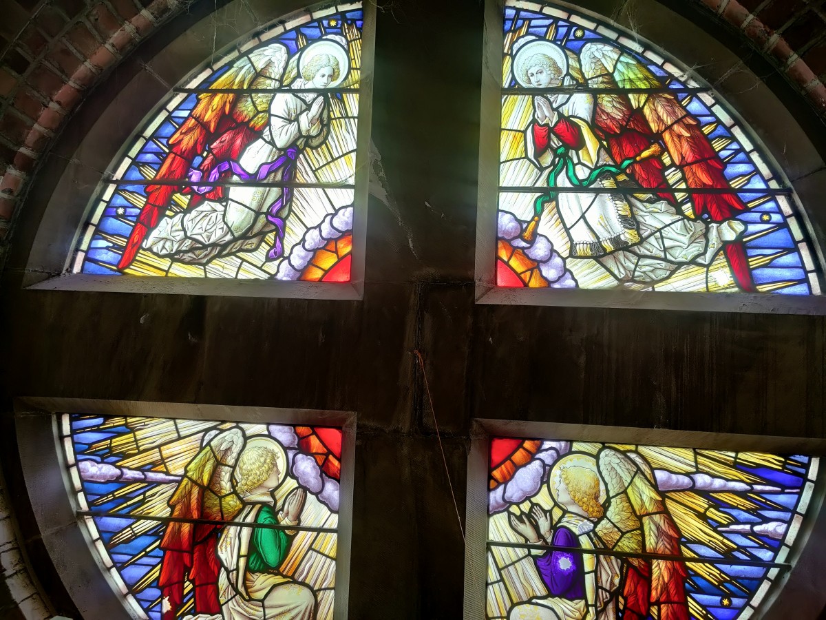 Antique & Reclaimed listings Antique religious stained glass windows ...