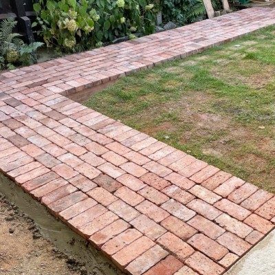 Reclaimed Clay Paving Bricks